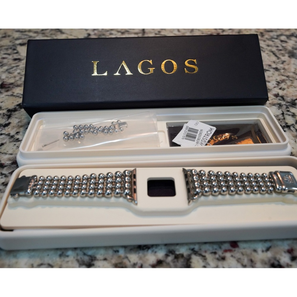 Lagos Infinite Caviar Apple Watch Band – 45mm
